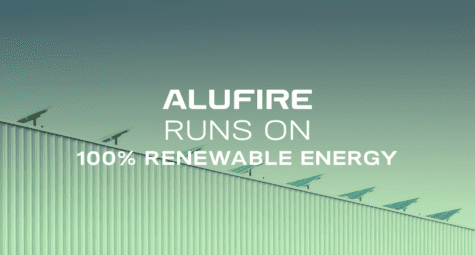 Alufire-Alufire is being powered by 100% renewable energy!